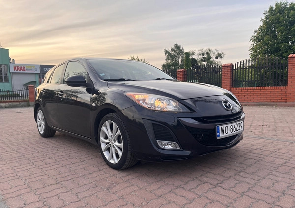 Mazda 3 cena 19999 przebieg: 244000, rok produkcji 2011 z Ostrołęka małe 106